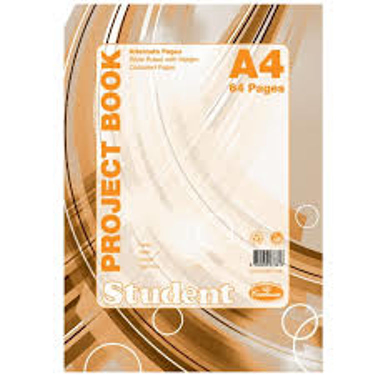 Picture of 07361 PROJECT BOOK A4 64 COLOURED PAGES